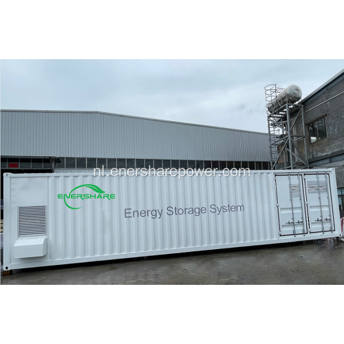 500KW 6MWH hybride zonnebatterij-energiesysteem